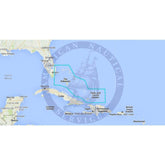 MapMedia C-MAP Wide Raster Chart: WRJNA01MAP - Bahamas Explorer charts (Update)